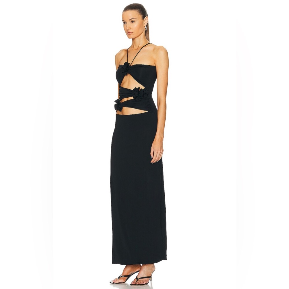 Maygel Coronel Black Veramera Maxi Dress Like New